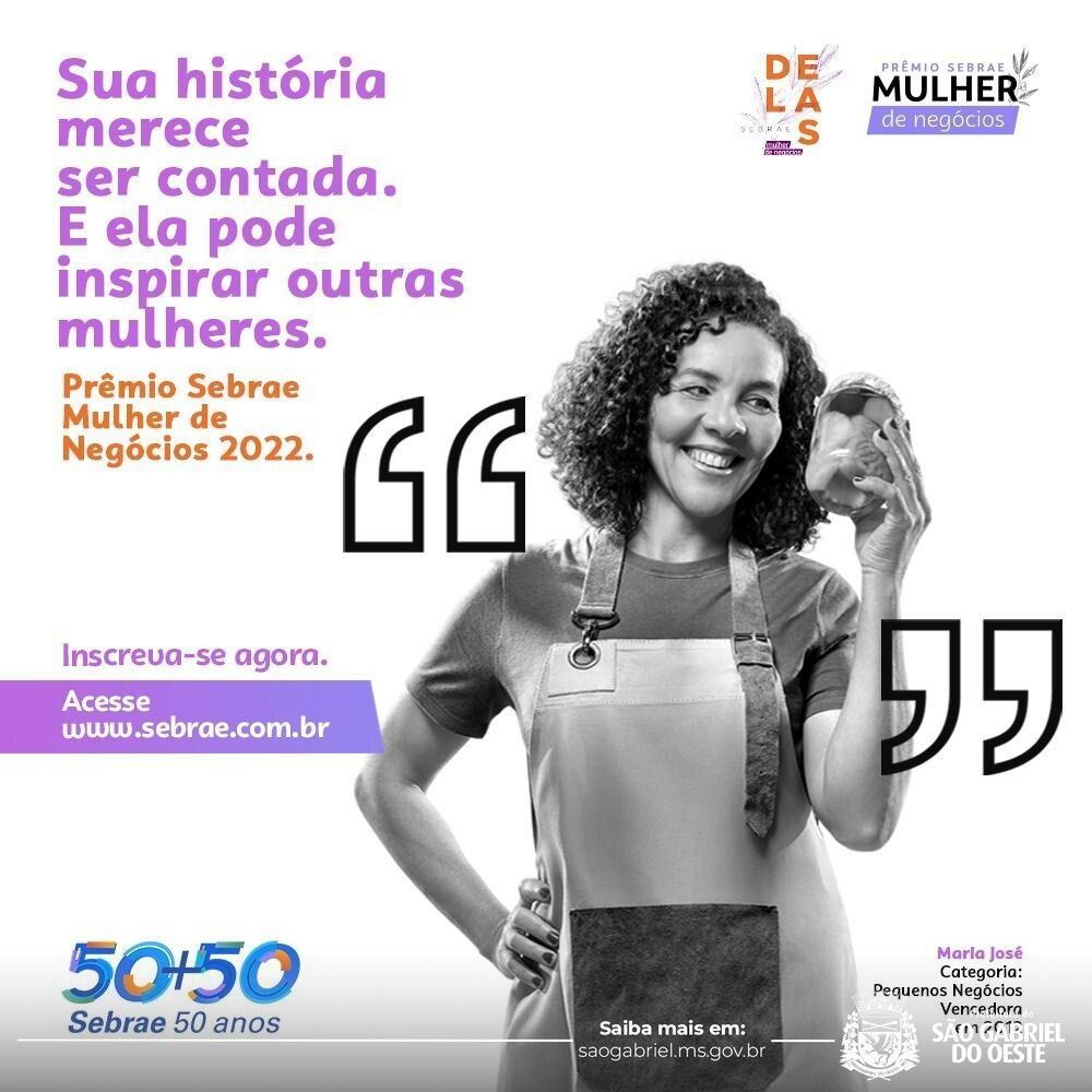 Sebrae Abre Inscrições Para O Prêmio Mulher De Negócios Edição 2022 Veja Aqui Ms 6904